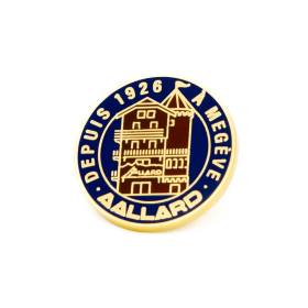 Pin's collector AALLARD noisette bleu x5|doré
