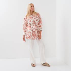 Pantalon lin écru