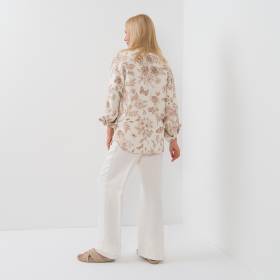 Pantalon lin écru