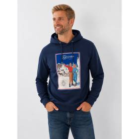 Hoodie illustration vintage marine