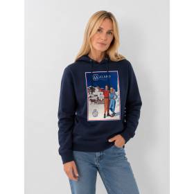 Hoodie illustration vintage marine