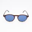 Lunettes AA fines rondes marron marron blue