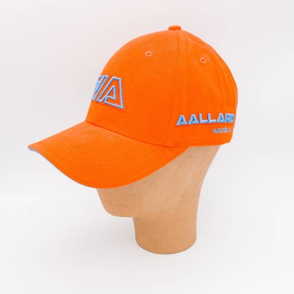 Casquette en coton AAllard Megève orange cielo