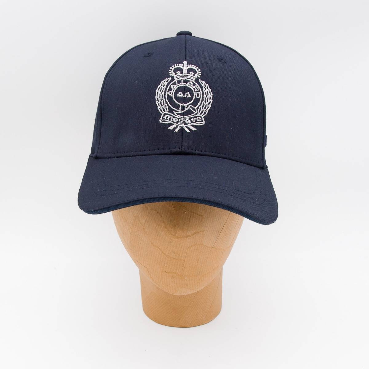 Casquette écusson AAllard en coton blue black argent