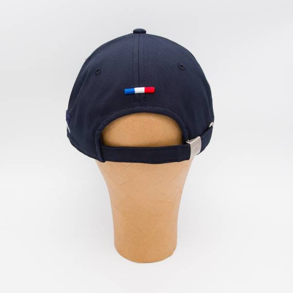 Casquette écusson AAllard en coton blue black argent