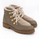 Bottines montantes mouton taupe taupe Bottines montantes mouton taupe taupe
