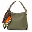 Sac à main anse réglable dark olive beige
