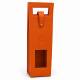 Porte Bouteille en cuir orange orange noisette Porte Bouteille en cuir orange orange noisette