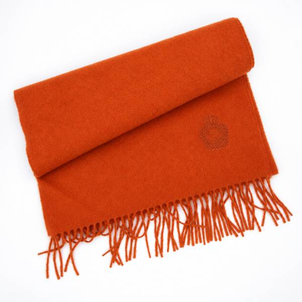 Echarpe en cashmere luxe 35x170cm orange