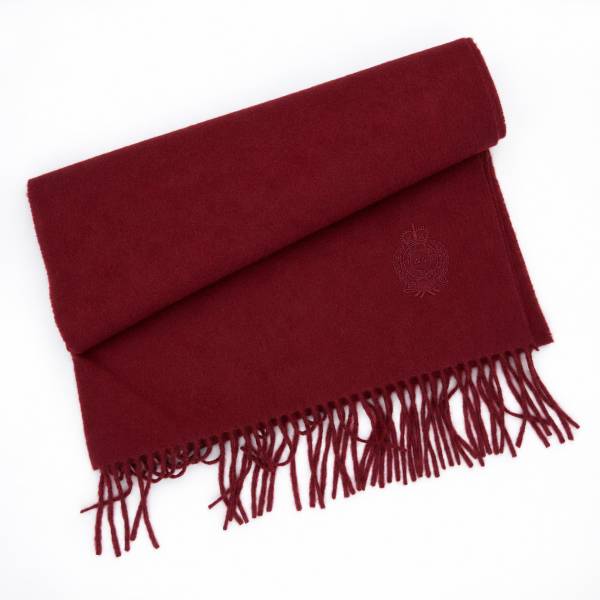 Echarpe en cashmere luxe 35x170cm rubis