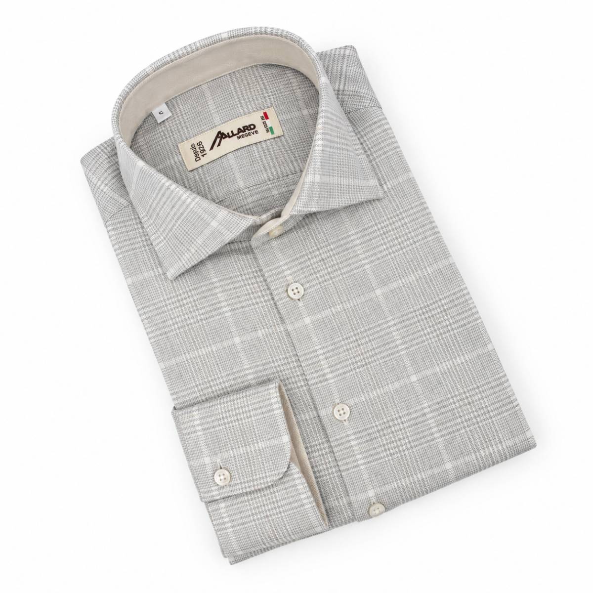 chm coton cly prince de g light grey écru marron