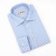Chemise perfomance chevron ligné blanc ciel