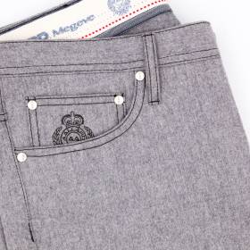 Jeans Flanelle Extensible souris