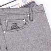 Jeans Flanelle Extensible souris