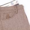 Jeans Flanelle Extensible taupe